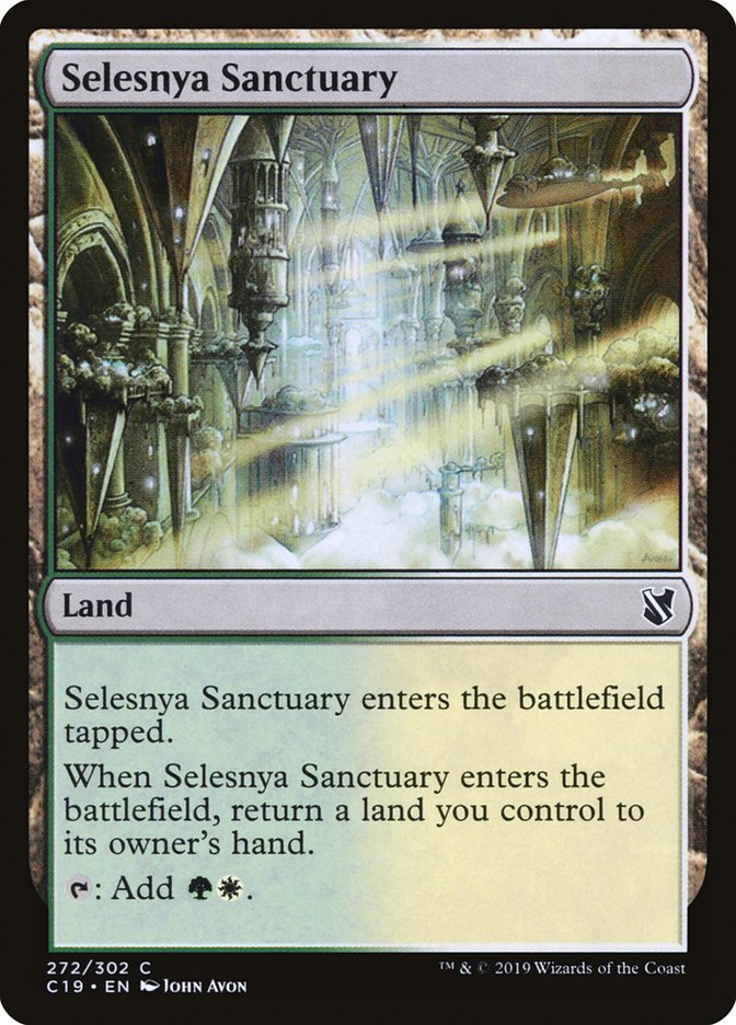 Selesnya Sanctuary - Commander 2019 (C19)