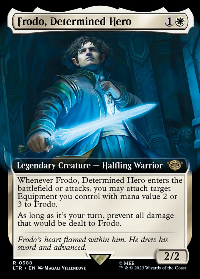 Frodo, Determined Hero - [Extended Art] The Lord of the Rings: Tales of Middle-earth (LTR)