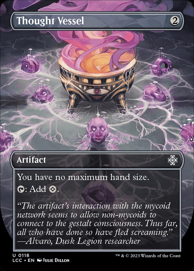 Thought Vessel - [Foil, Borderless] Lost Caverns of Ixalan Commander (LCC)