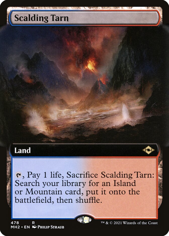 Scalding Tarn - [Foil, Extended Art] Modern Horizons 2 (MH2)