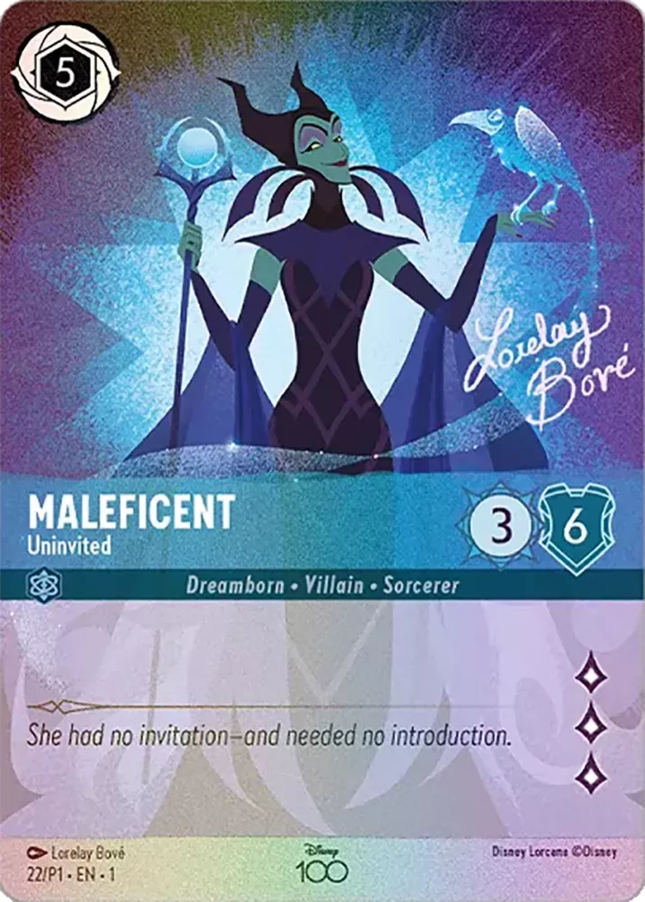 Maleficent - Uninvited - [Foil, Disney 100] Promo (P1)