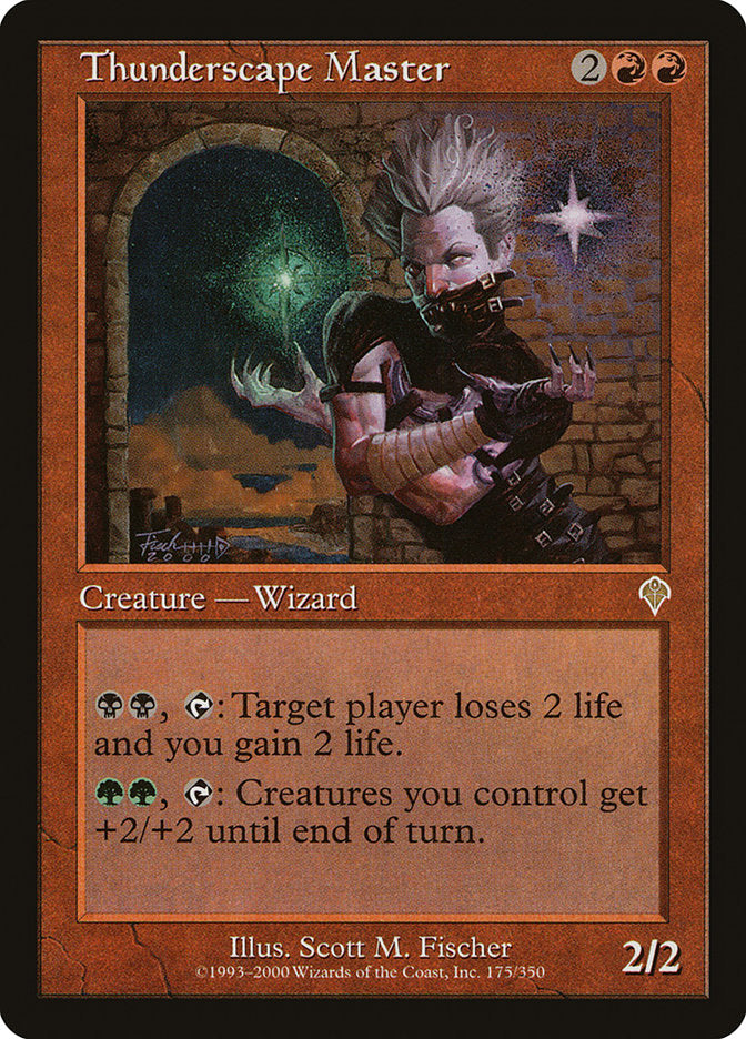 Thunderscape Master - [Foil, Retro Frame] Invasion (INV)