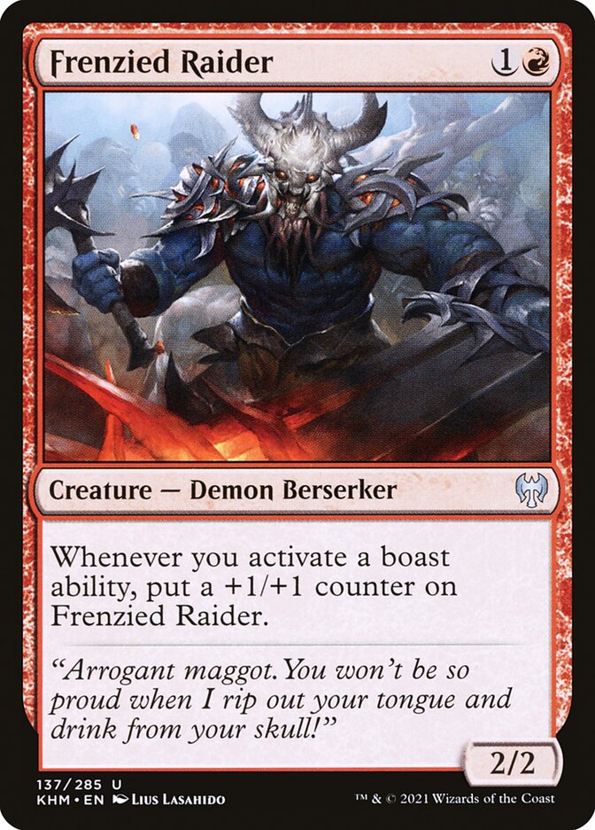 Frenzied Raider - [Foil] Kaldheim (KHM)