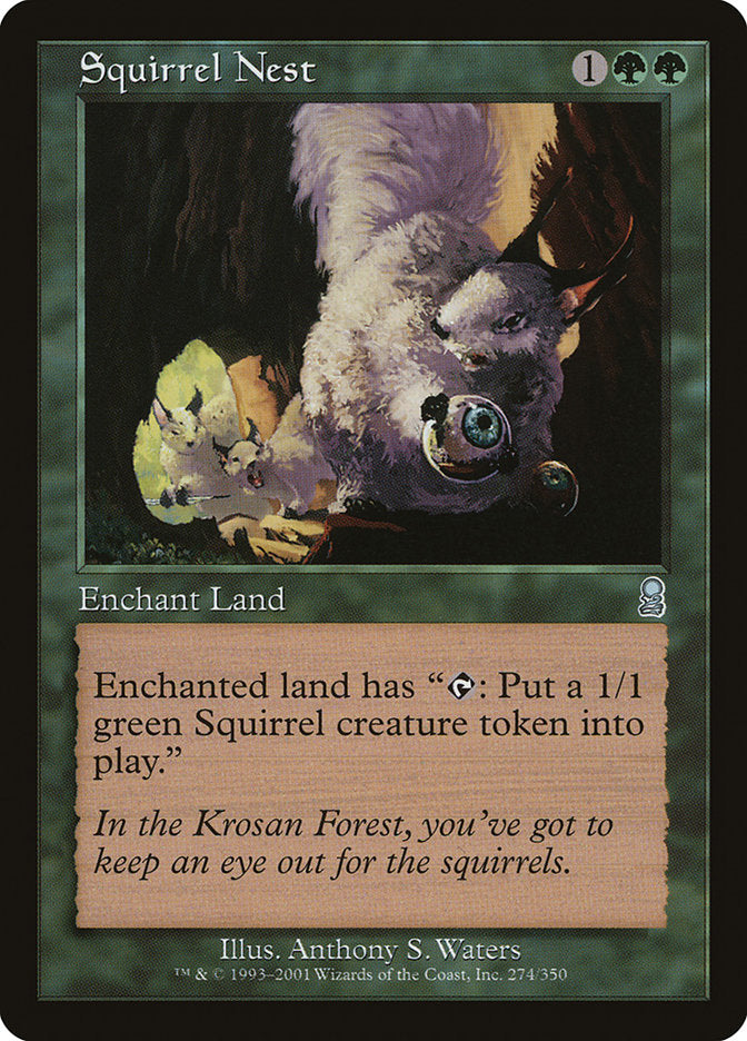 Squirrel Nest - [Foil, Retro Frame] Odyssey (ODY)