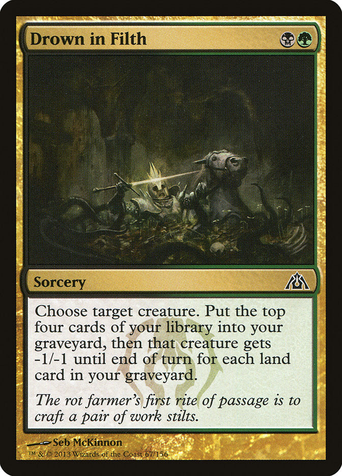 Drown in Filth - [Foil] Dragon's Maze (DGM)