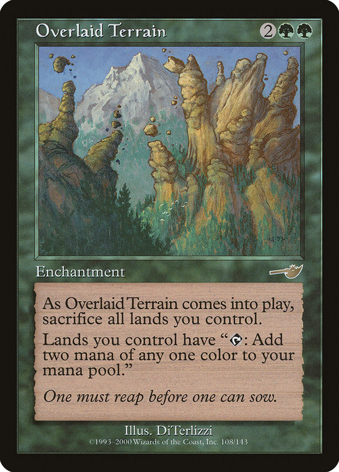 Overlaid Terrain - [Foil] Nemesis (NEM)
