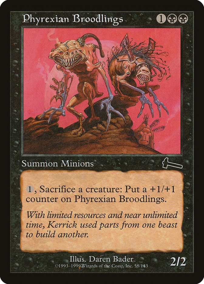 Phyrexian Broodlings - [Foil] Urza's Legacy (ULG)