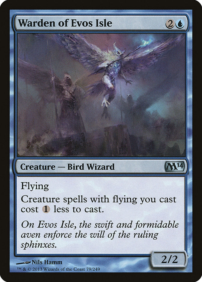 Warden of Evos Isle - [Foil] Magic 2014 (M14)