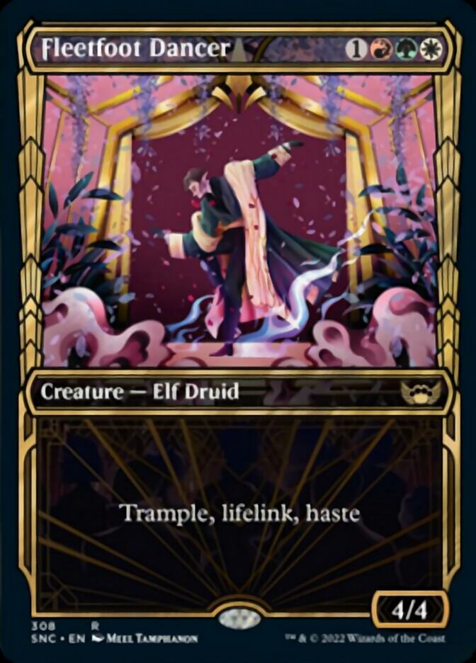 Fleetfoot Dancer - [Foil, Showcase] Streets of New Capenna (SNC)