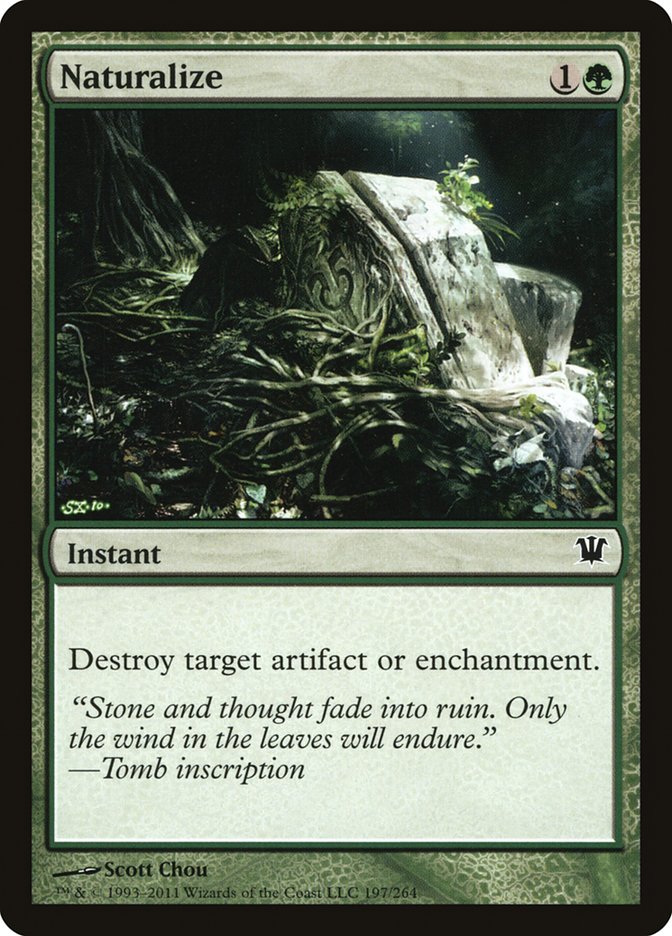 Naturalize - [Foil] Innistrad (ISD)