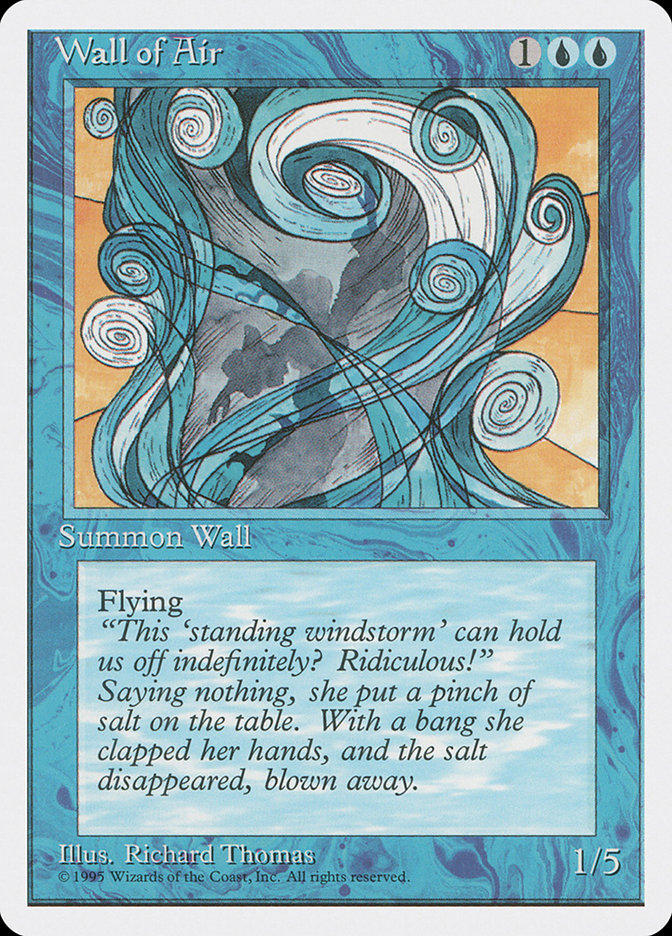 Wall of Air - Fourth Edition (4ED)