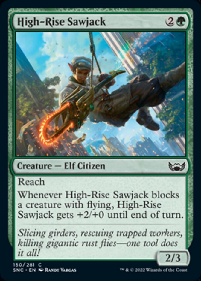 High-Rise Sawjack - [Foil] Streets of New Capenna (SNC)
