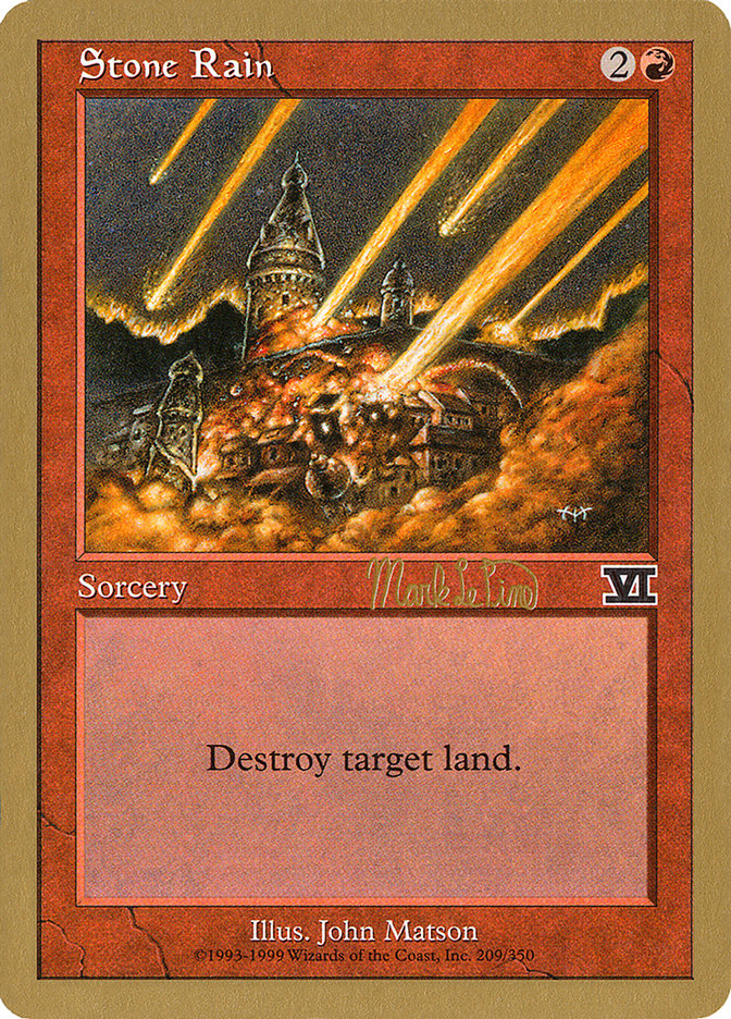 Stone Rain - [Retro Frame] World Championship Decks 1999 (WC99)
