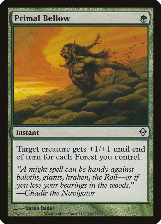 Primal Bellow - Zendikar (ZEN)