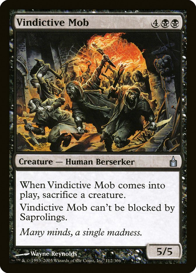 Vindictive Mob - [Foil] Ravnica: City of Guilds (RAV)