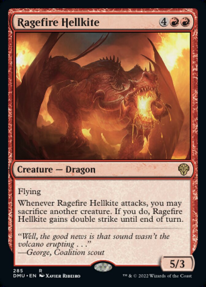 Ragefire Hellkite - [Foil] Dominaria United (DMU)
