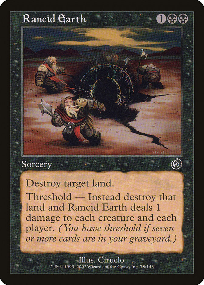 Rancid Earth - [Foil] Torment (TOR)