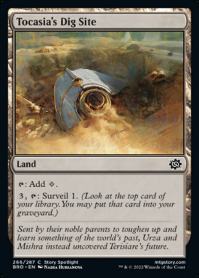 Tocasia's Dig Site - [Foil] The Brothers' War (BRO)