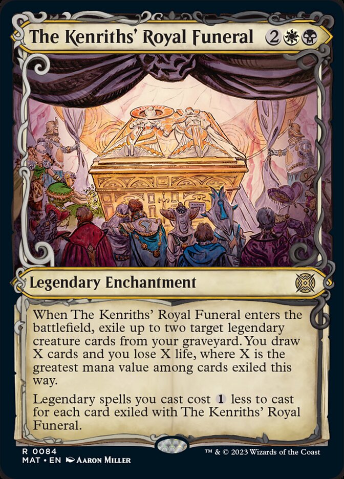 The Kenriths' Royal Funeral - [Foil, Showcase] March of the Machine: The Aftermath (MAT)