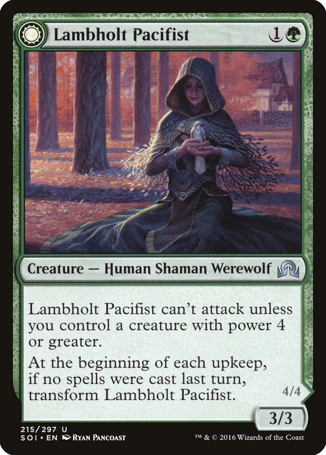 Lambholt Pacifist // Lambholt Butcher - Shadows over Innistrad (SOI)