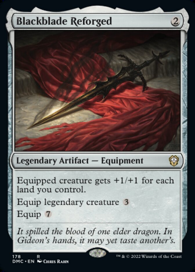 Blackblade Reforged - [Foil] Dominaria United Commander (DMC)