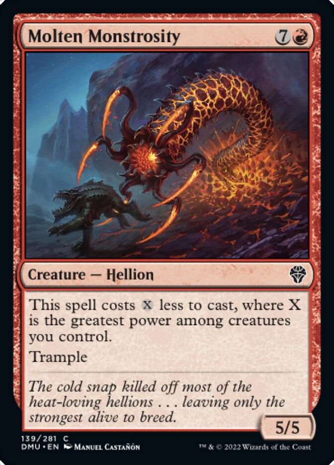 Molten Monstrosity - Dominaria United (DMU)