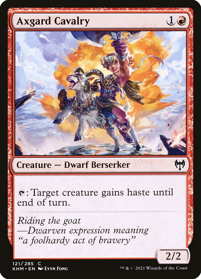 Axgard Cavalry - [Foil] Kaldheim (KHM)