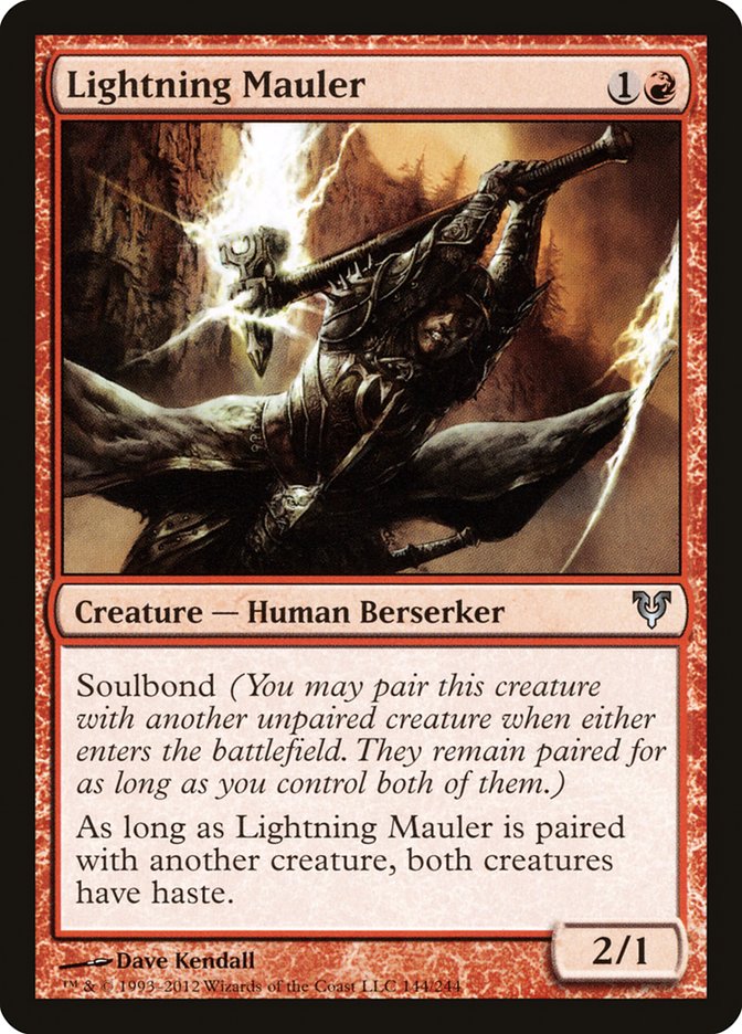 Lightning Mauler - [Foil] Avacyn Restored (AVR)