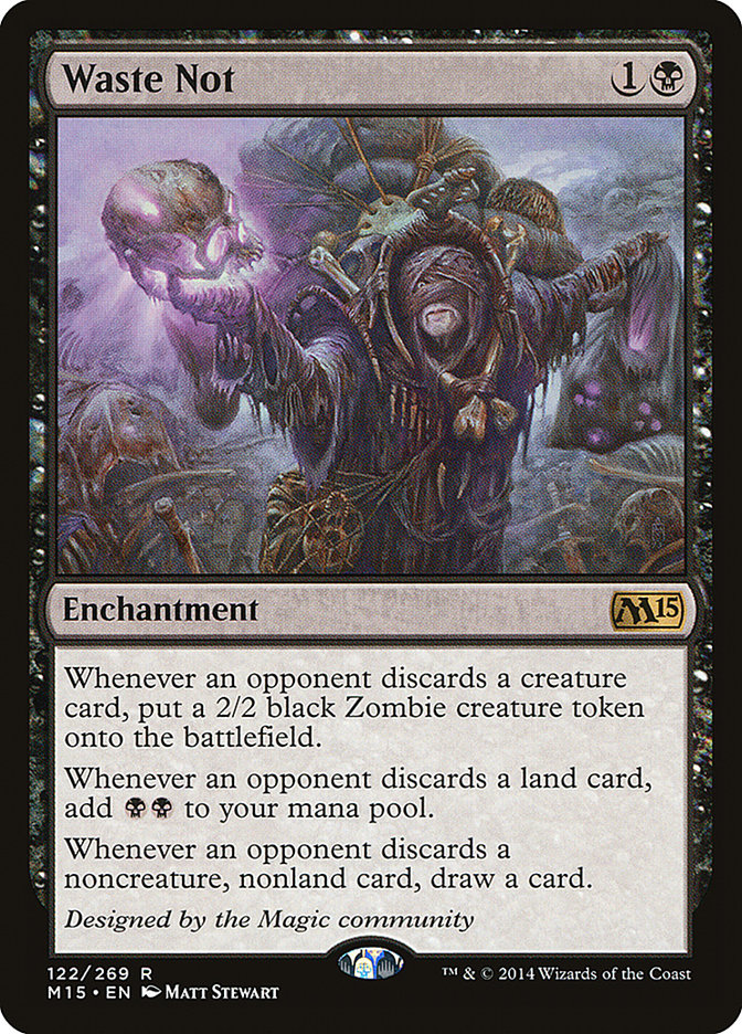 Waste Not - [Foil] Magic 2015 (M15)