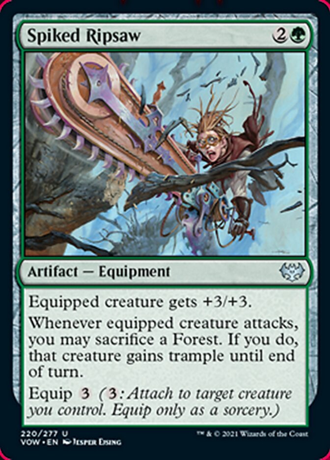 Spiked Ripsaw - [Foil] Innistrad: Crimson Vow (VOW)