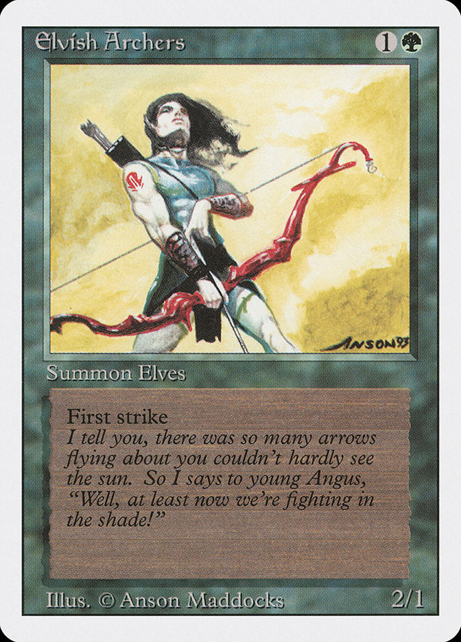 Elvish Archers - Revised Edition (3ED)