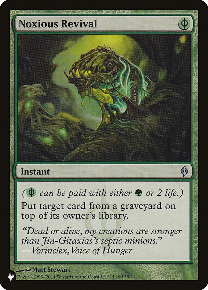 Noxious Revival - The List (PLIST)