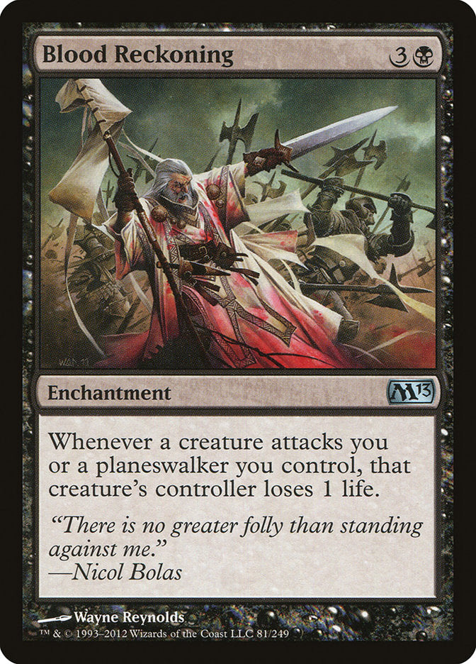 Blood Reckoning - [Foil] Magic 2013 (M13)