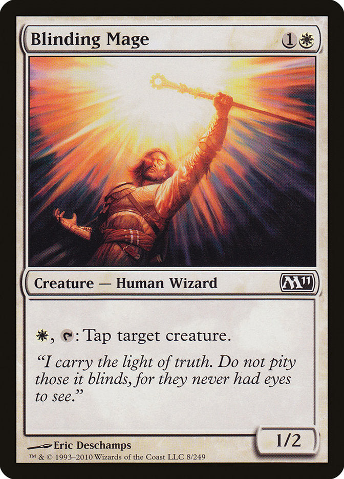 Blinding Mage - [Foil] Magic 2011 (M11)