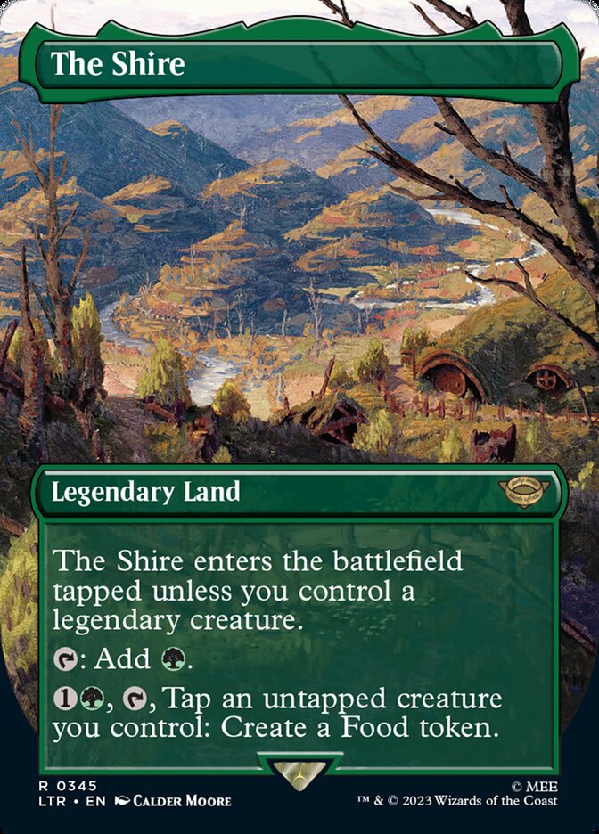 The Shire - [Foil, Borderless] The Lord of the Rings: Tales of Middle-earth (LTR)