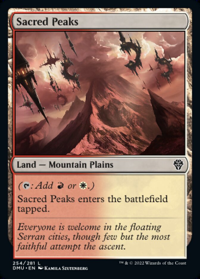 Sacred Peaks - Dominaria United (DMU)