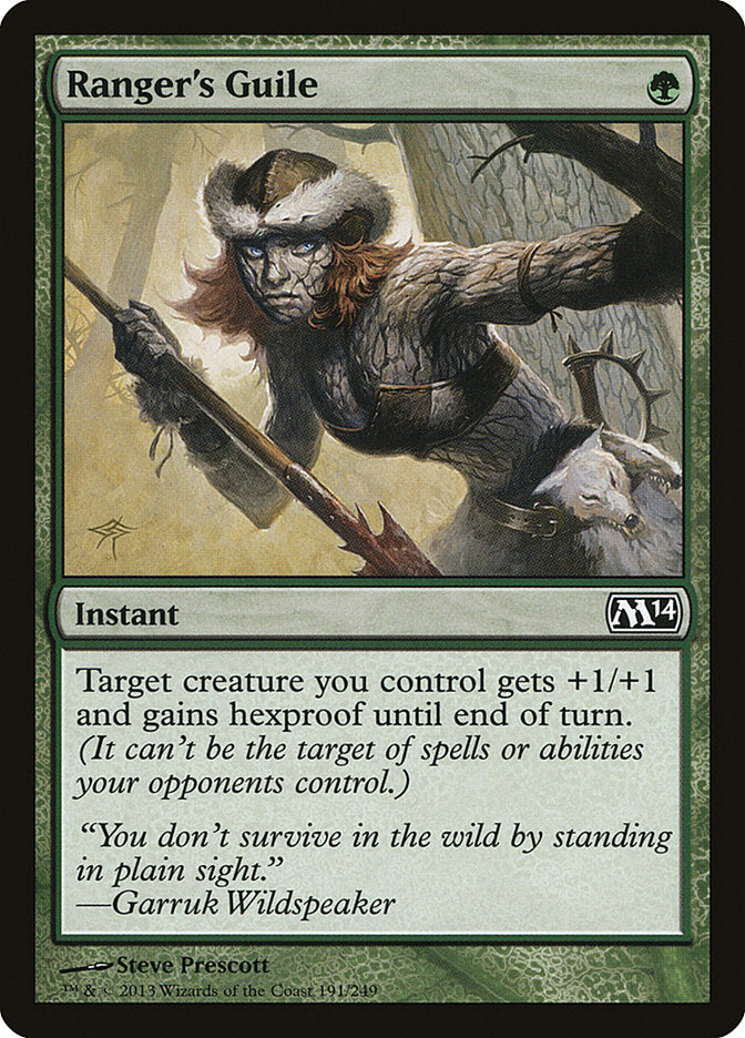 Ranger's Guile - Magic 2014 (M14)