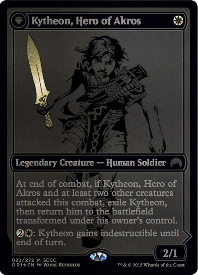 Kytheon, Hero of Akros // Gideon, Battle-Forged - [Foil, Promo] San Diego Comic-Con 2015 (PS15)