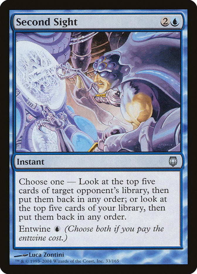 Second Sight - [Foil] Darksteel (DST)