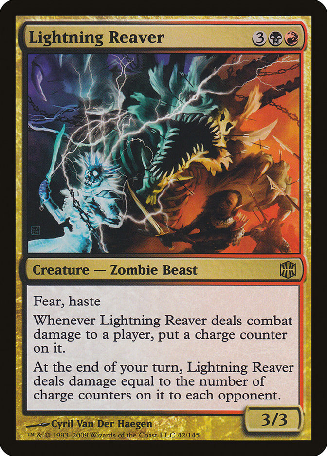 Lightning Reaver - [Foil] Alara Reborn (ARB)