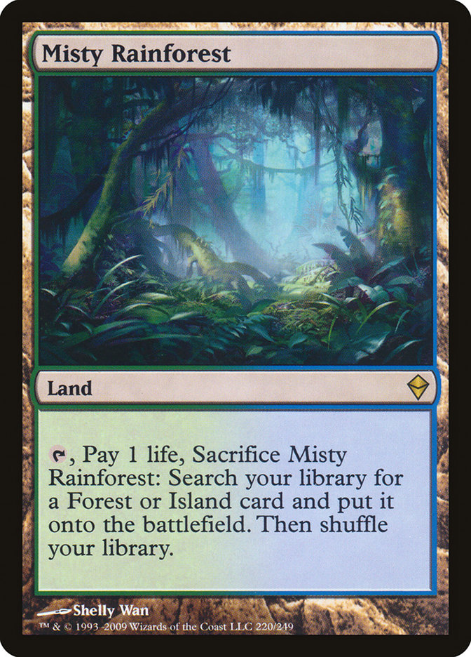 Misty Rainforest - [Foil] Zendikar (ZEN)