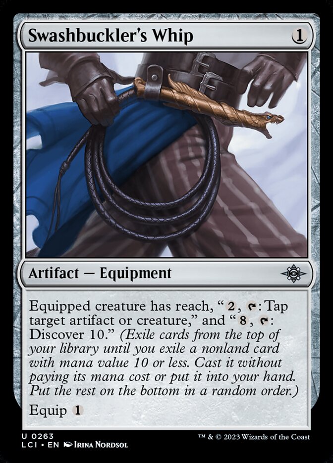 Swashbuckler's Whip - [Foil] The Lost Caverns of Ixalan (LCI)