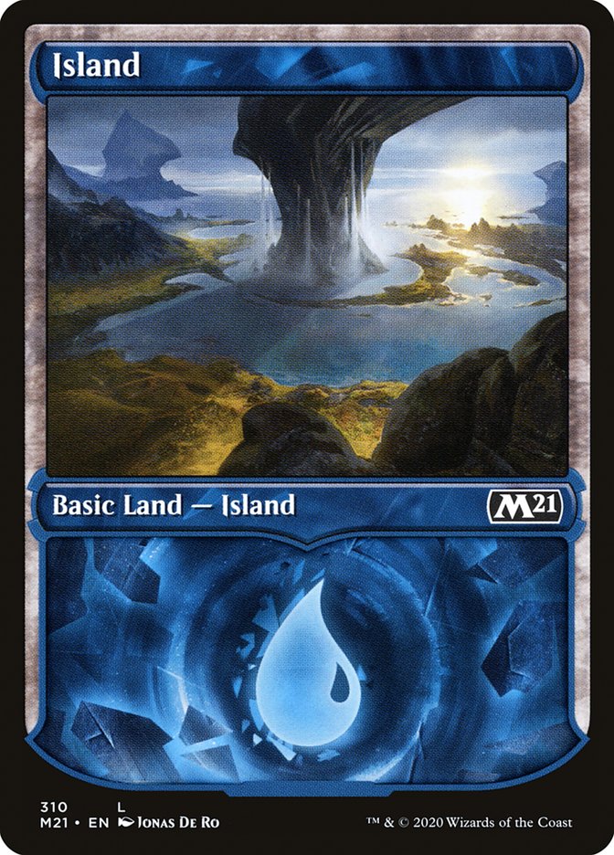 Island - [Showcase] Core Set 2021 (M21)