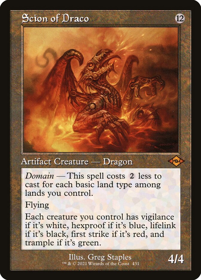 Scion of Draco - [Retro Frame] Modern Horizons 2 (MH2)