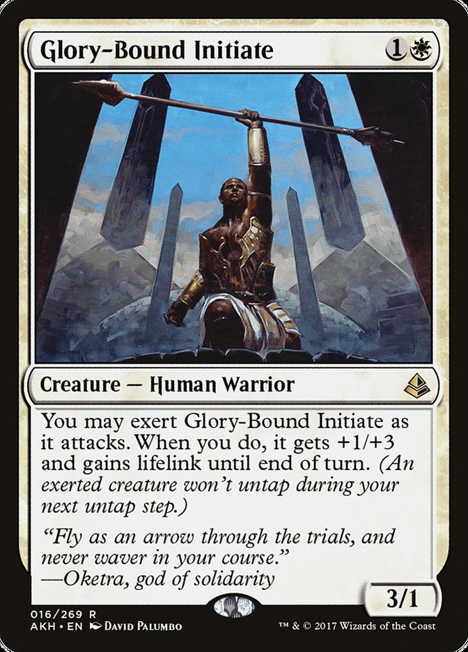 Glory-Bound Initiate - [Foil] Amonkhet (AKH)