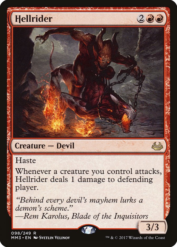 Hellrider - [Foil] Modern Masters 2017 (MM3)