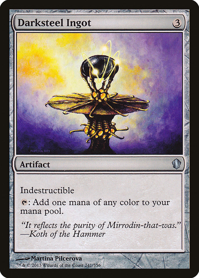 Darksteel Ingot - Commander 2013 (C13)