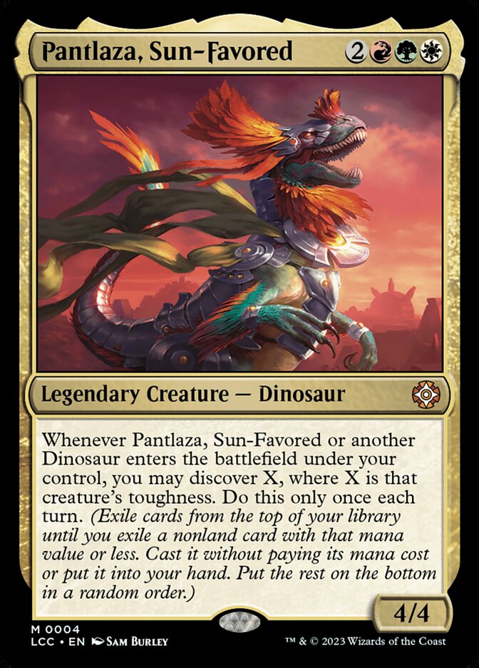 Pantlaza, Sun-Favored - [Foil] Lost Caverns of Ixalan Commander (LCC)
