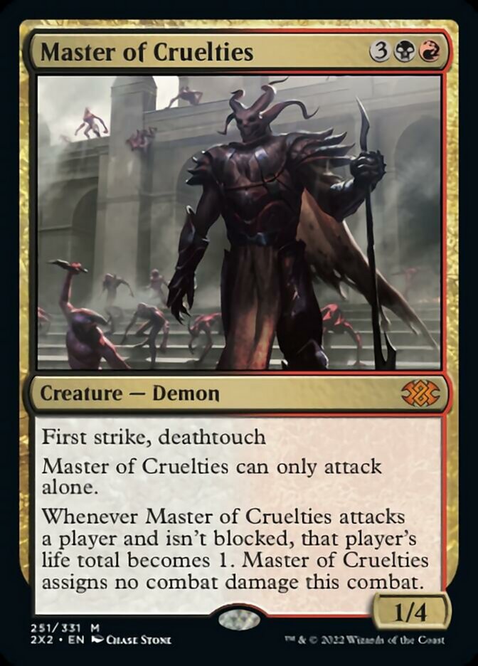 Master of Cruelties - [Foil] Double Masters 2022 (2X2)