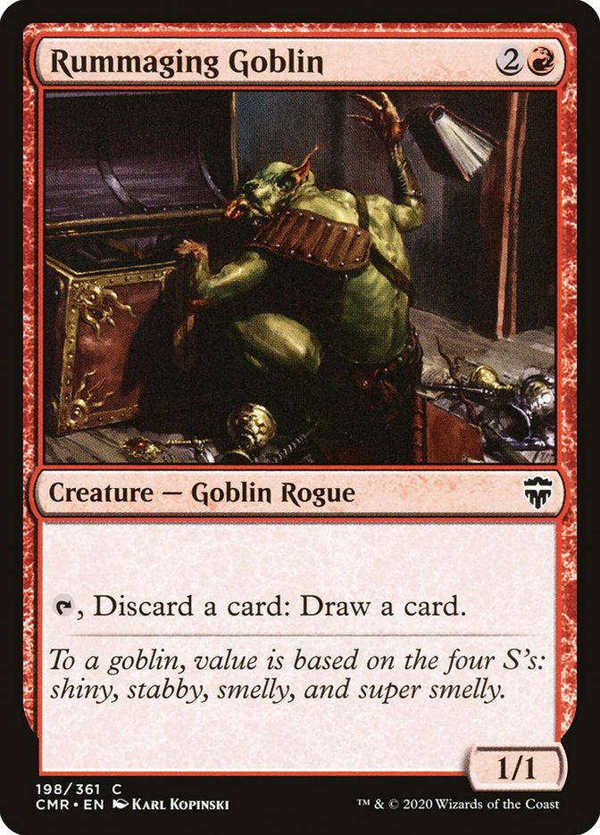 Rummaging Goblin - [Foil] Commander Legends (CMR)